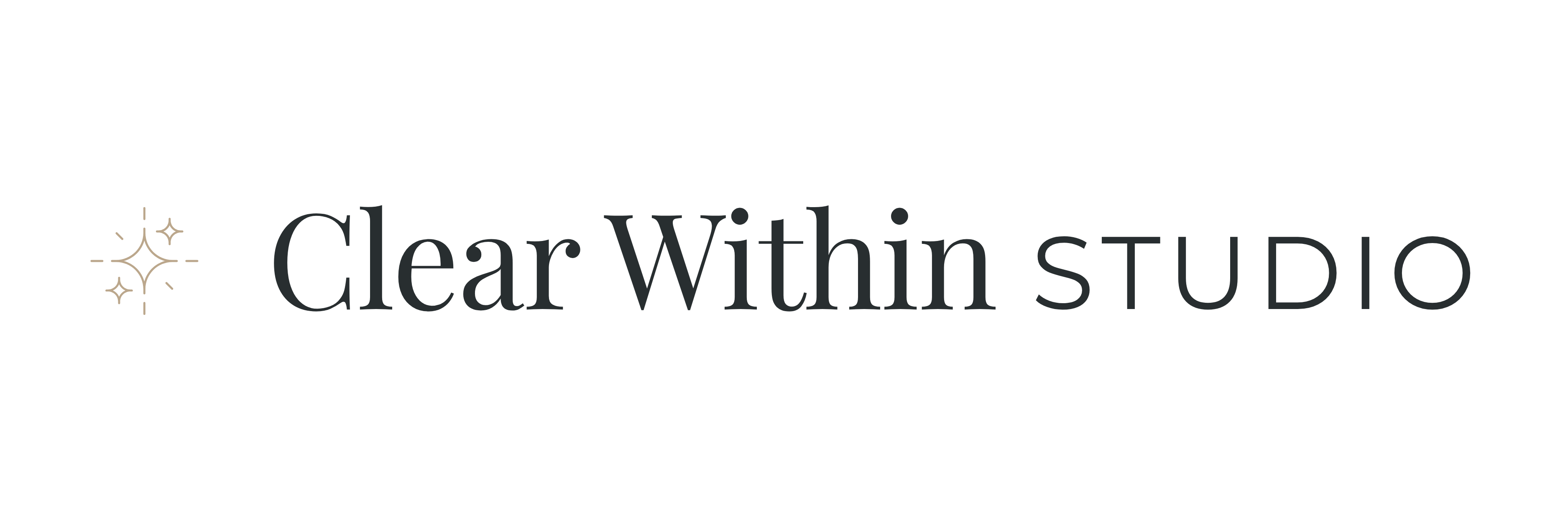 Clear Within Studio Logo Black